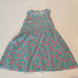 Kids Sundress with Flamingos